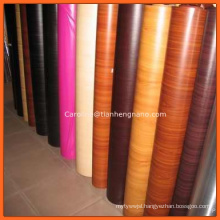 Wholesale Self Adhesive Texture PVC Wooden Grain Effect Wooded Film